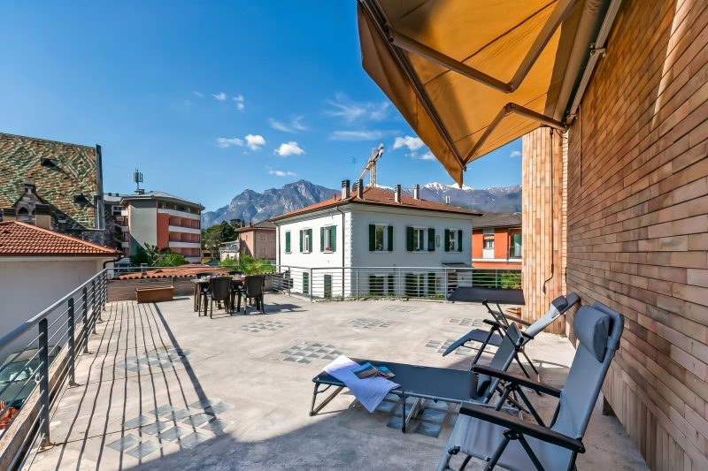 The Arco Round House with Terrace & Parking
