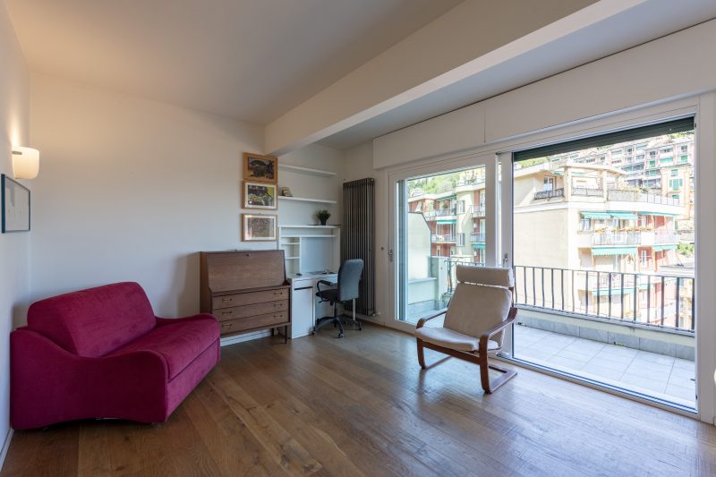 The Blue Window Apartment In Bogliasco