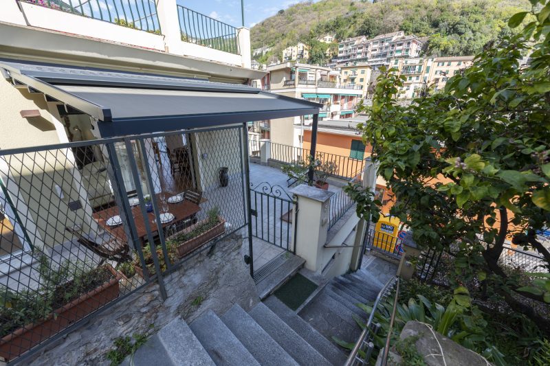 The Blue Window Apartment In Bogliasco