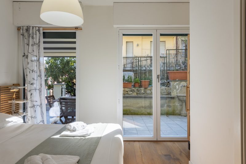 The Blue Window Apartment In Bogliasco