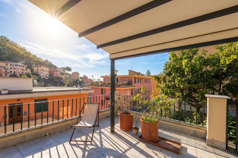 The Blue Window Apartment In Bogliasco