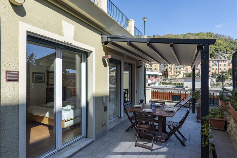 The Blue Window Apartment In Bogliasco
