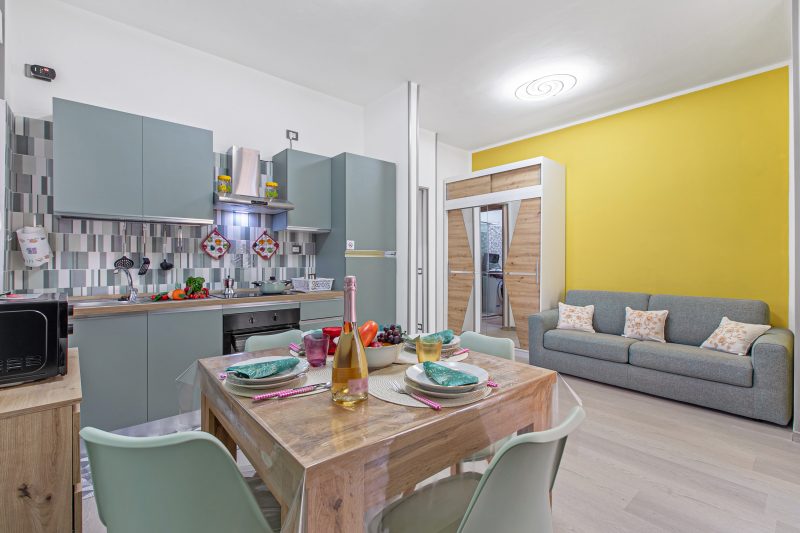 La Genzianella - Studio for 4 with Balcony & AC