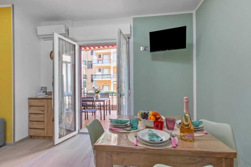 La Genzianella - Studio for 4 with Balcony & AC