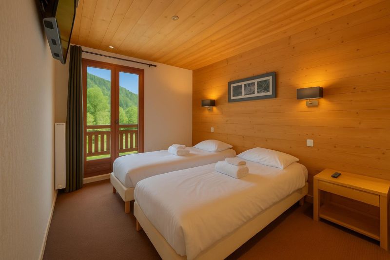 l'Ours Bleu C11 Ski-In at Vallorcine| Shared Pool, Gym & Wellness