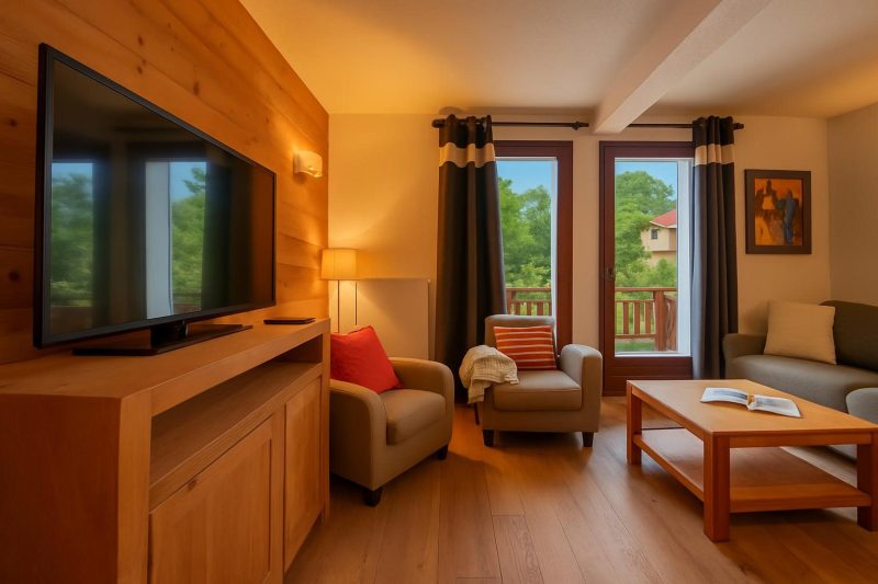 l'Ours Bleu C11 Ski-In at Vallorcine| Shared Pool, Gym & Wellness