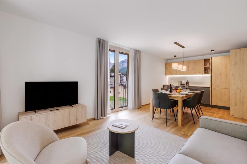 Residenza Castanea 106 Modern Alpine Stay in San Bernardino | Ski, Hiking & Nature