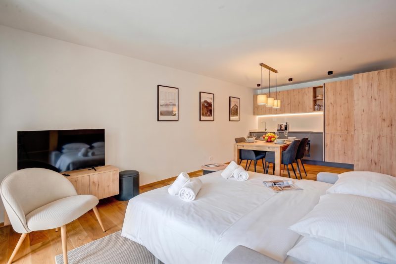 Residenza Castanea 211 Modern Alpine Stay in San Bernardino | Ski, Hiking & Nature
