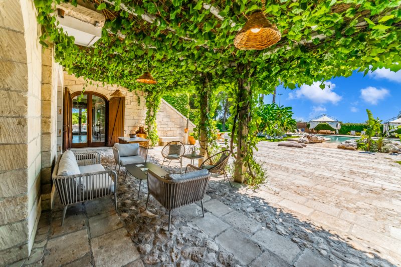 Masseria Saracino Pool And Garden