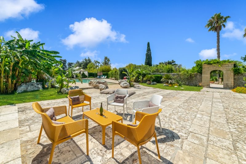 Masseria Saracino Pool And Garden