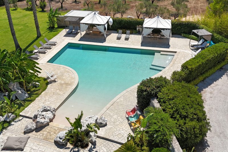 Masseria Saracino Pool And Garden