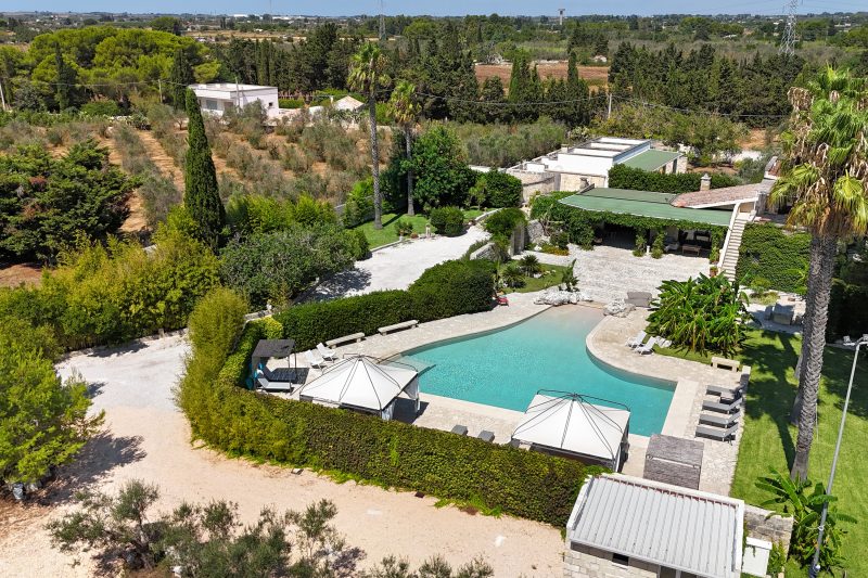 Masseria Saracino Pool And Garden