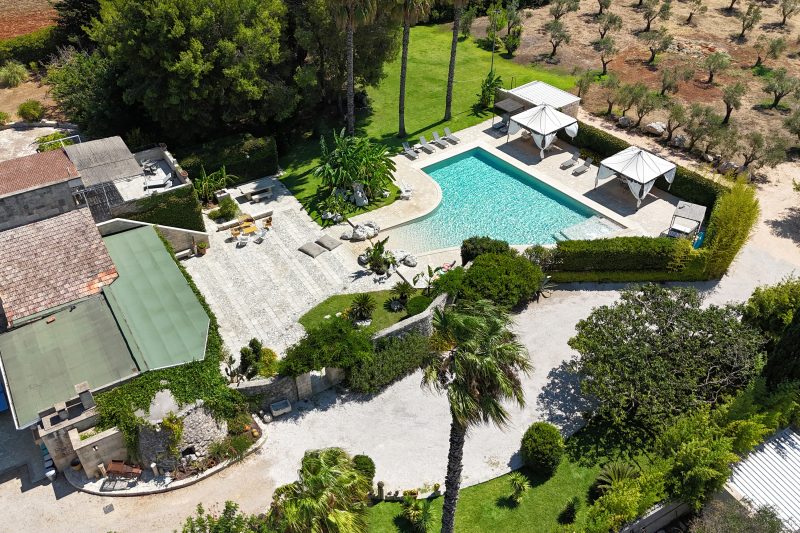 Masseria Saracino Pool And Garden