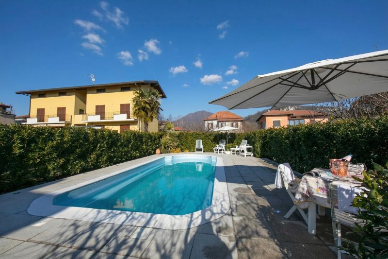 Casa Amabile EV Charge  in Leggiuno Salty-Water Pool