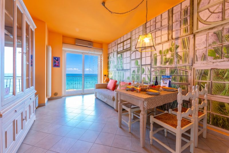 Laigueglia Beach, Seafront Sea-View Balcony