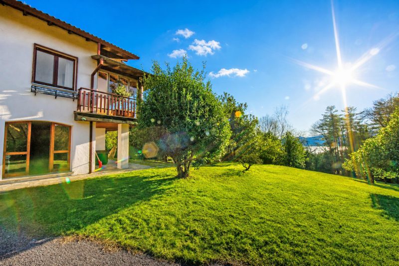 Villa La Verbanina Private Garden