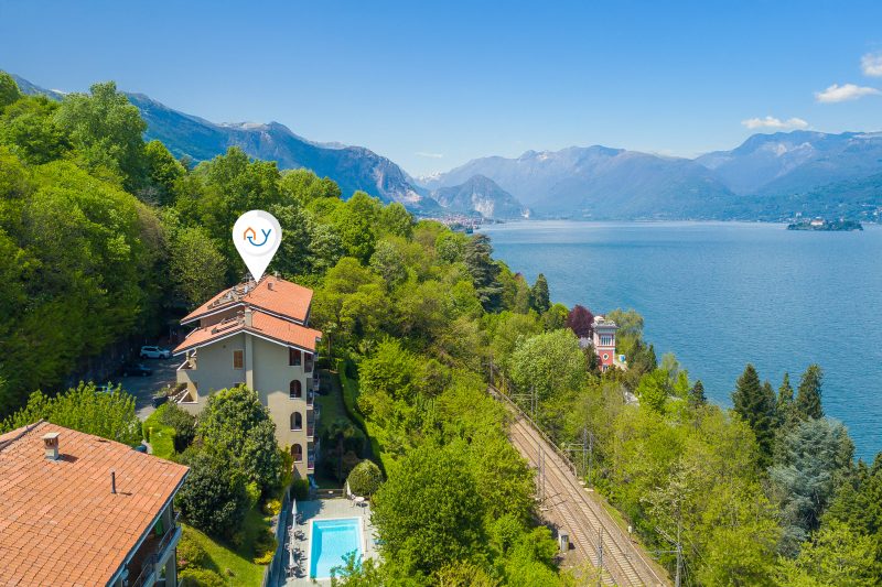 Lake View Escape Apartment with Pool, & Terrace in Stresa