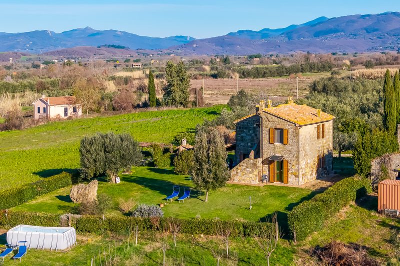 Sorgenti Pitigliano 1 with Shared Pool and Terrace