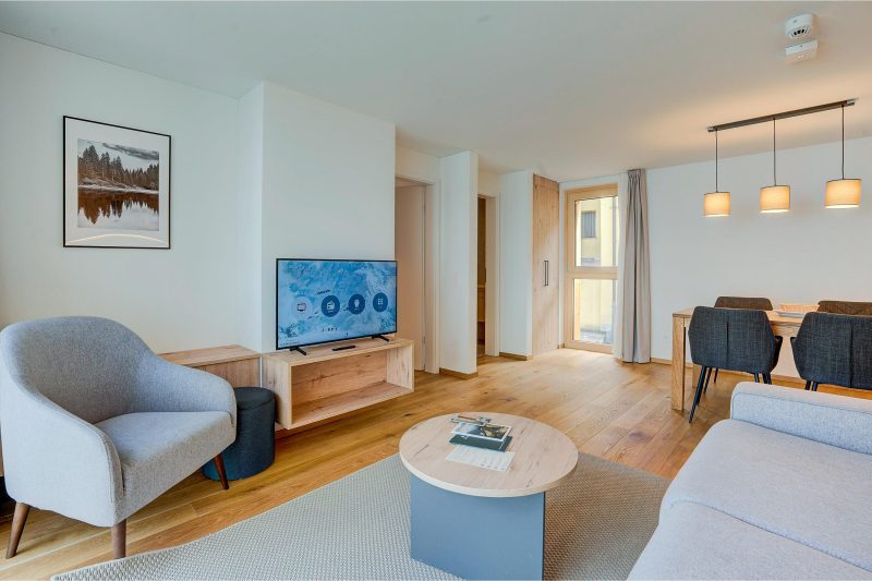 Residenza Montana 203 Modern Alpine Stay in San Bernardino | Ski, Hiking & Nature