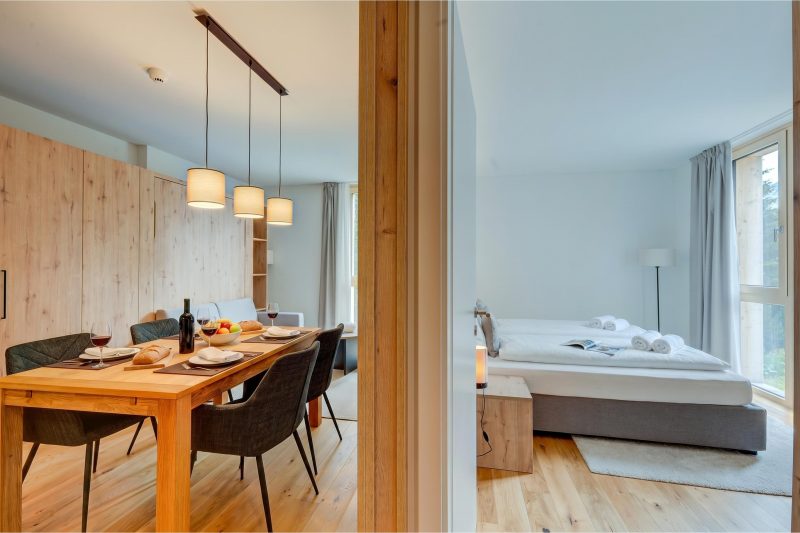 Residenza Tilia 203 Modern Alpine Stay in San Bernardino | Ski, Hiking & Nature
