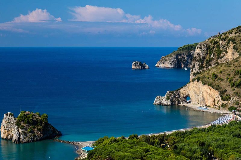 Villa Maria Luisa vista mare, Palinuro