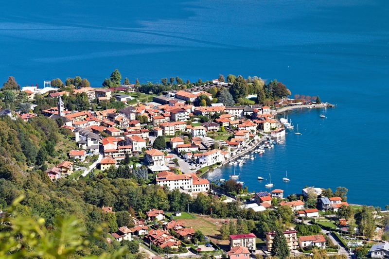 Old Pella: 100m to Lake Orta, Terrace and Views