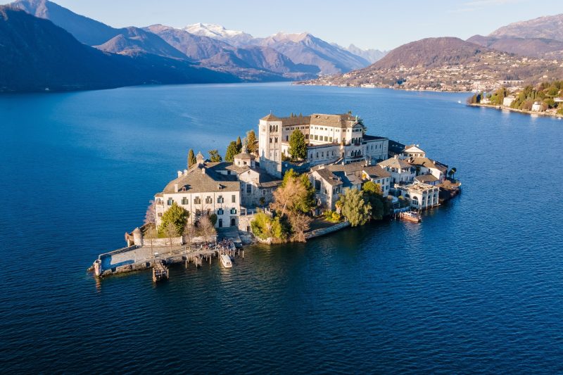 Old Pella: 100m to Lake Orta, Terrace and Views