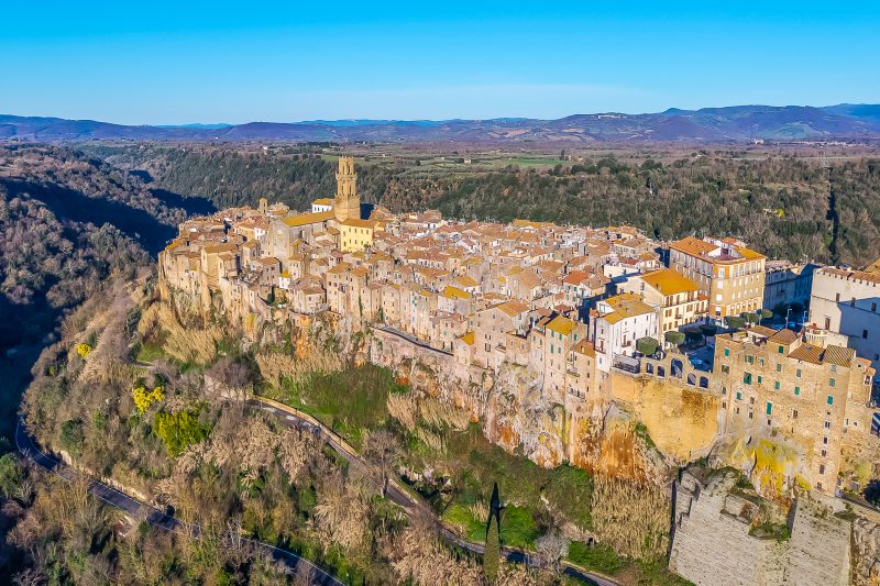 Sorgenti Pitigliano 2 with Shared Pool and Terrace