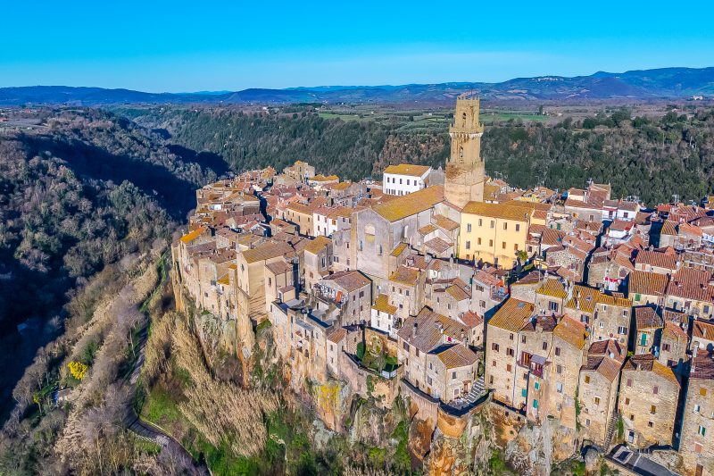 Sorgenti Pitigliano 1 with Shared Pool and Terrace